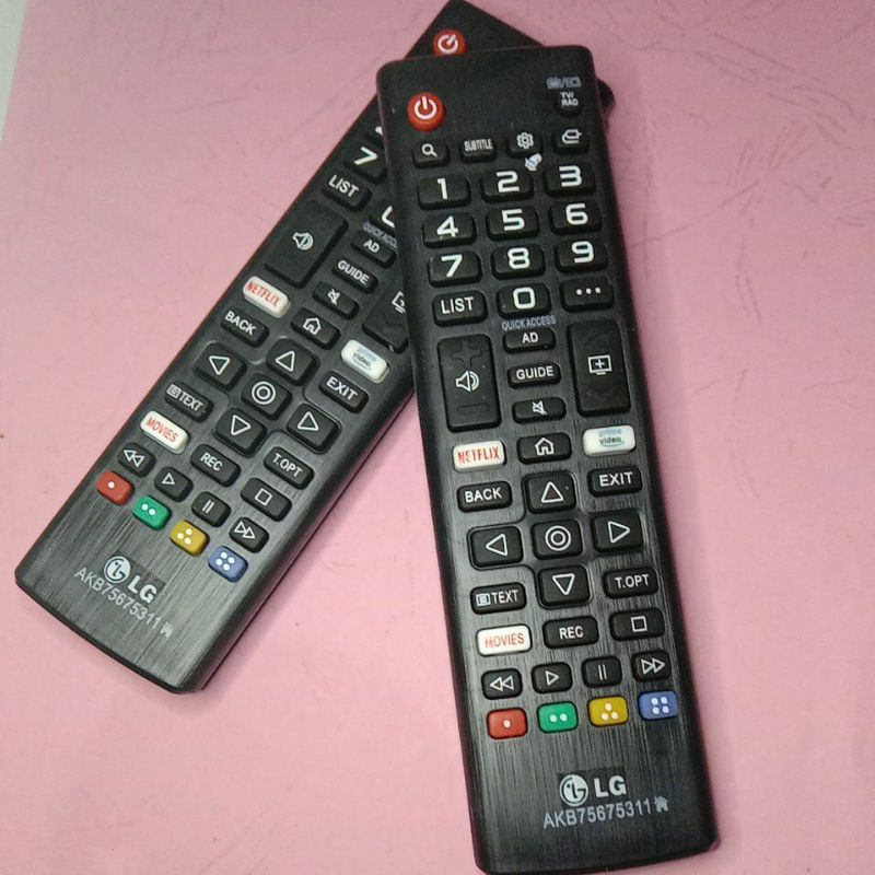 REMOTE TV LG LCD/LED NETFLIX PRIME VIDEO AKB75675311