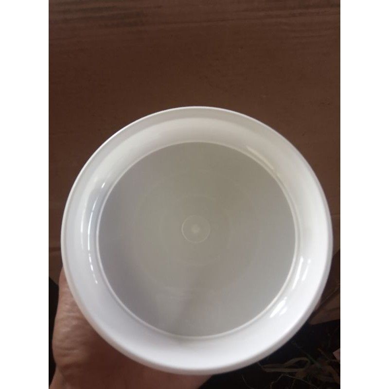 Tatakan pot bunga putih / tataan pot bunga / tataan pot putih