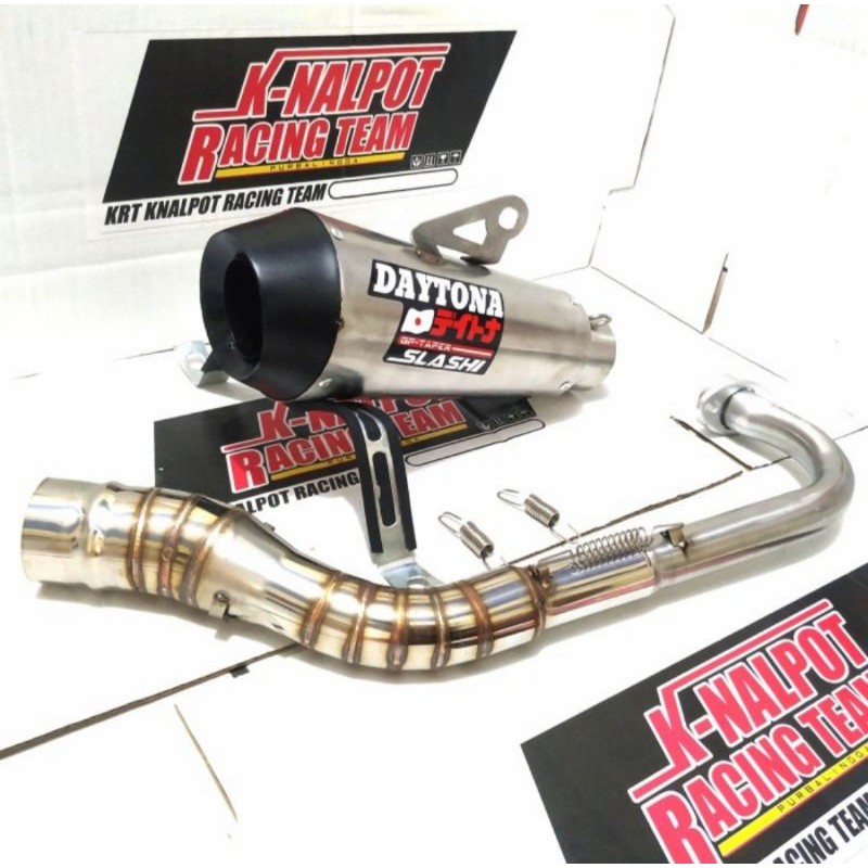 Knalpot Daytona Fulset Nmax Aerox Pcx Vario Beat Mio