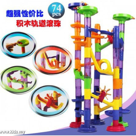 MARBLE RUN 74pcs / marble run deluxe