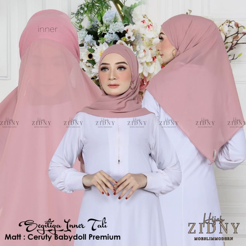 𝐇𝐢𝐣𝐚𝐛𝐙𝐢𝐝𝐧𝐲 segitiga inner bawal instan ceruty babby doll premium