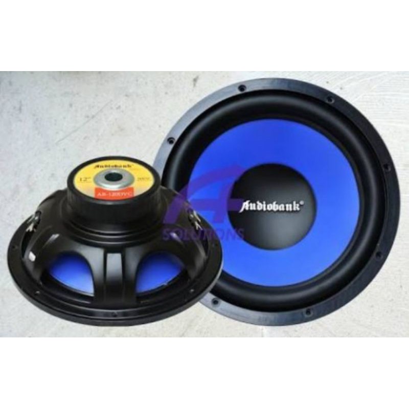 subwoofer 12inch audiobank dobele coil