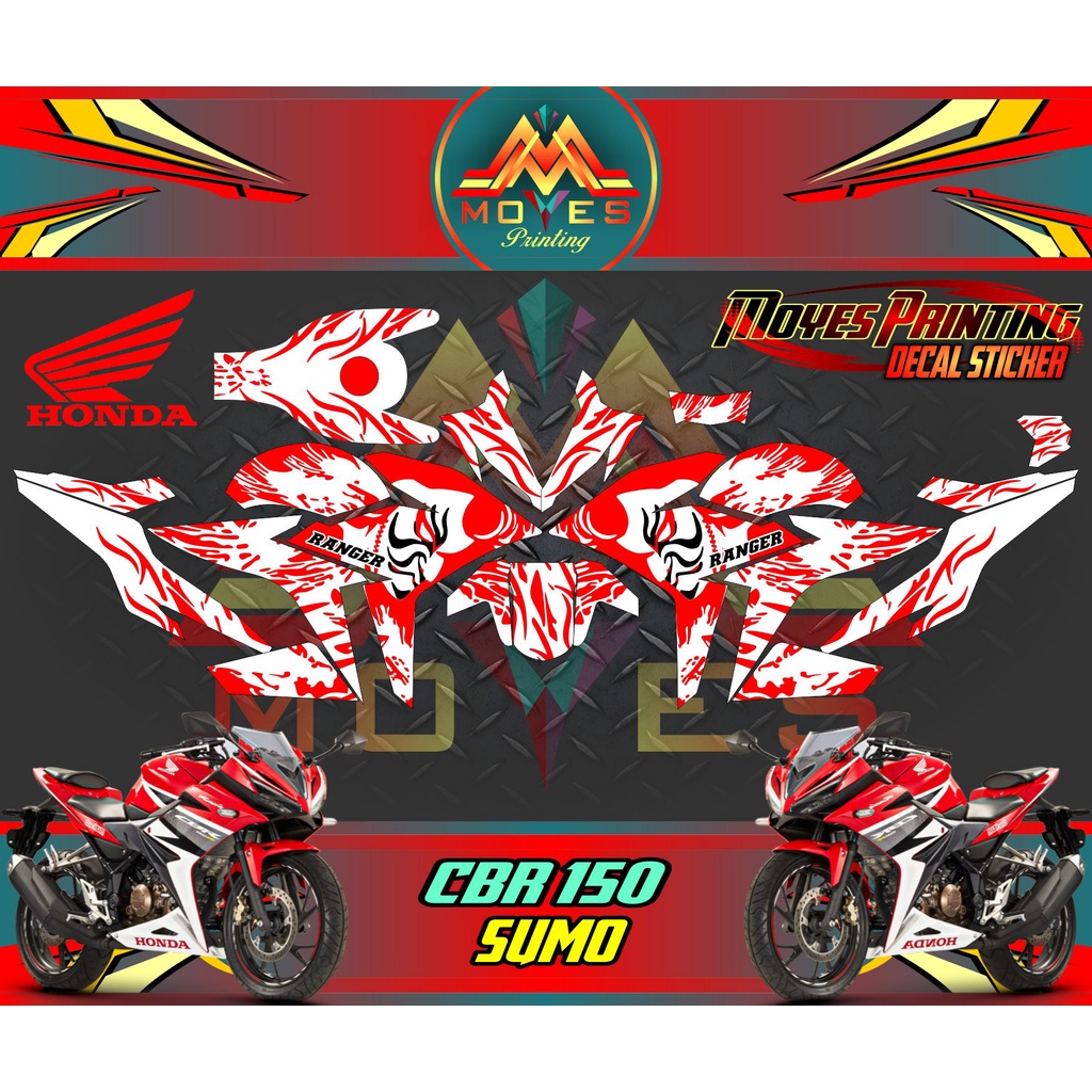 decal cbr150r new facelift fullbody Decal Cbr150r new fullbody facelift