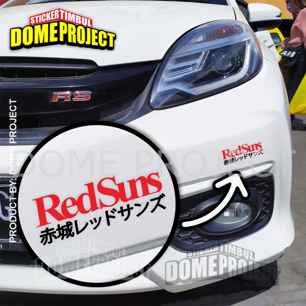 REDSUNS AKAGI INITIAL D STIKER CUTTING STIKER MOBIL STIKER BODY MOBIL STIKER OUTDOOR