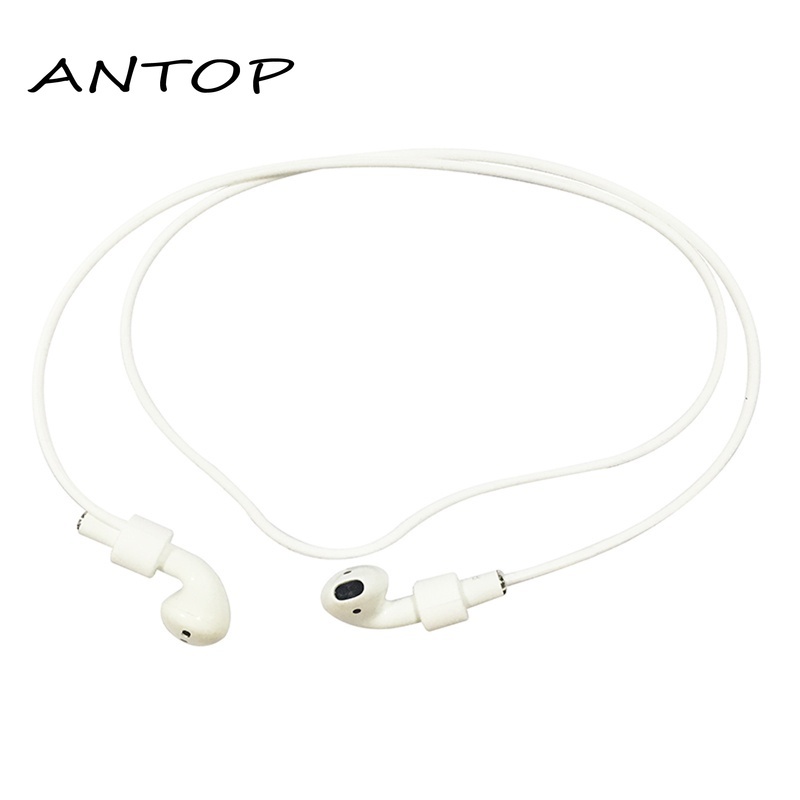 Anti-Lost Soft Rubber Lanyard Olahraga Luar Ruangan Earphone Lanyard Aksesoris Mode ANTOP