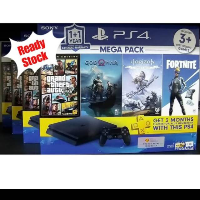 Ps4 slim mega pack 2