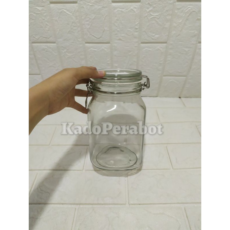 Toples jar tinggi - toples madu - wadah simpan madu- toples kue