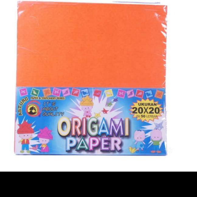 

✥ Kertas Origami Asturo Uk. 20 x 20 Isi 50 Lb ☼