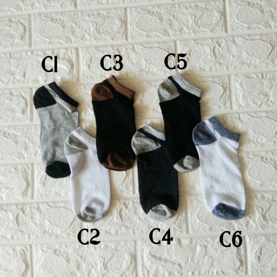 Kaos Kaki Pendek Mata Kaki 2 Warna