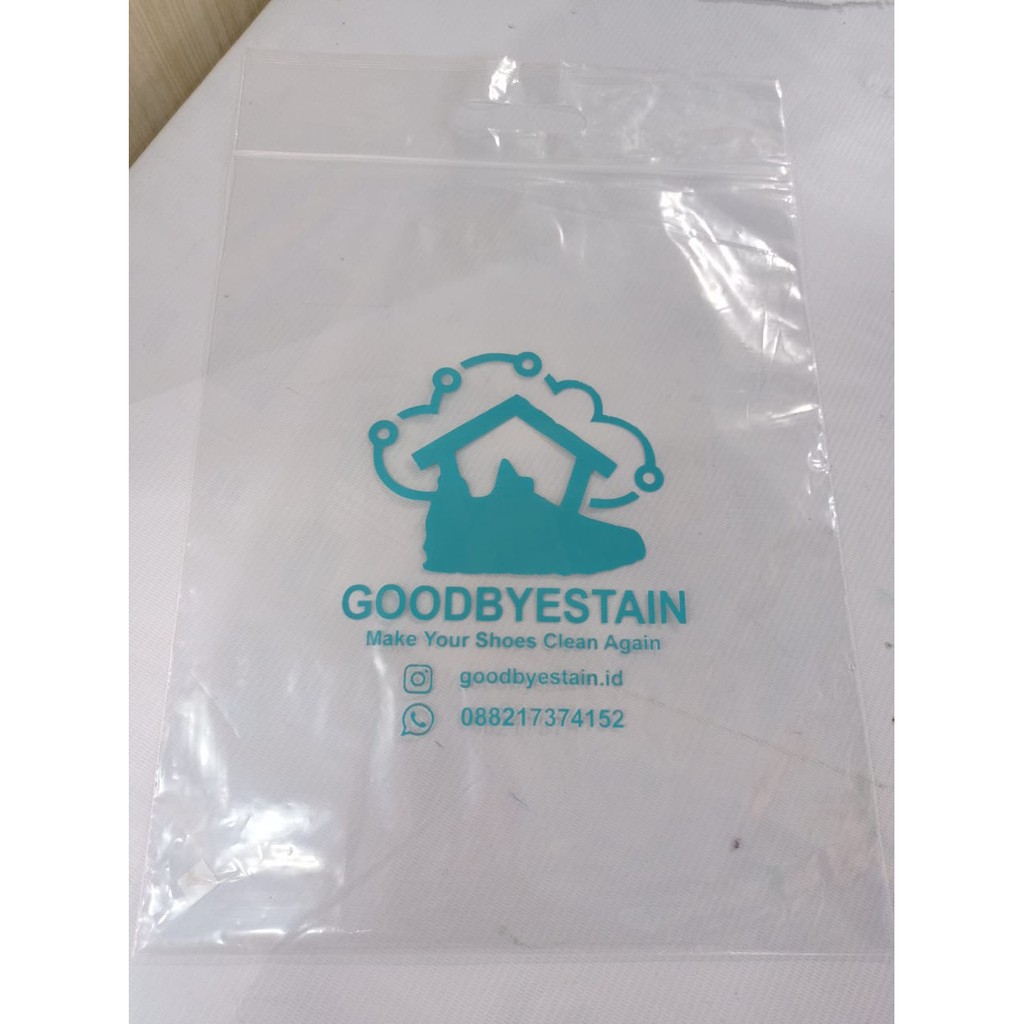 Sablon Kantong Plastik , Sablon Plastik Klip , Sablon Plastik Olshop