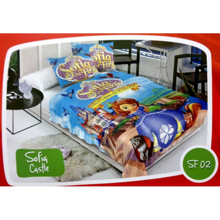Selimut Bulu Lembut ( Soft Panel Blanket ) Motif Sofia Castle
