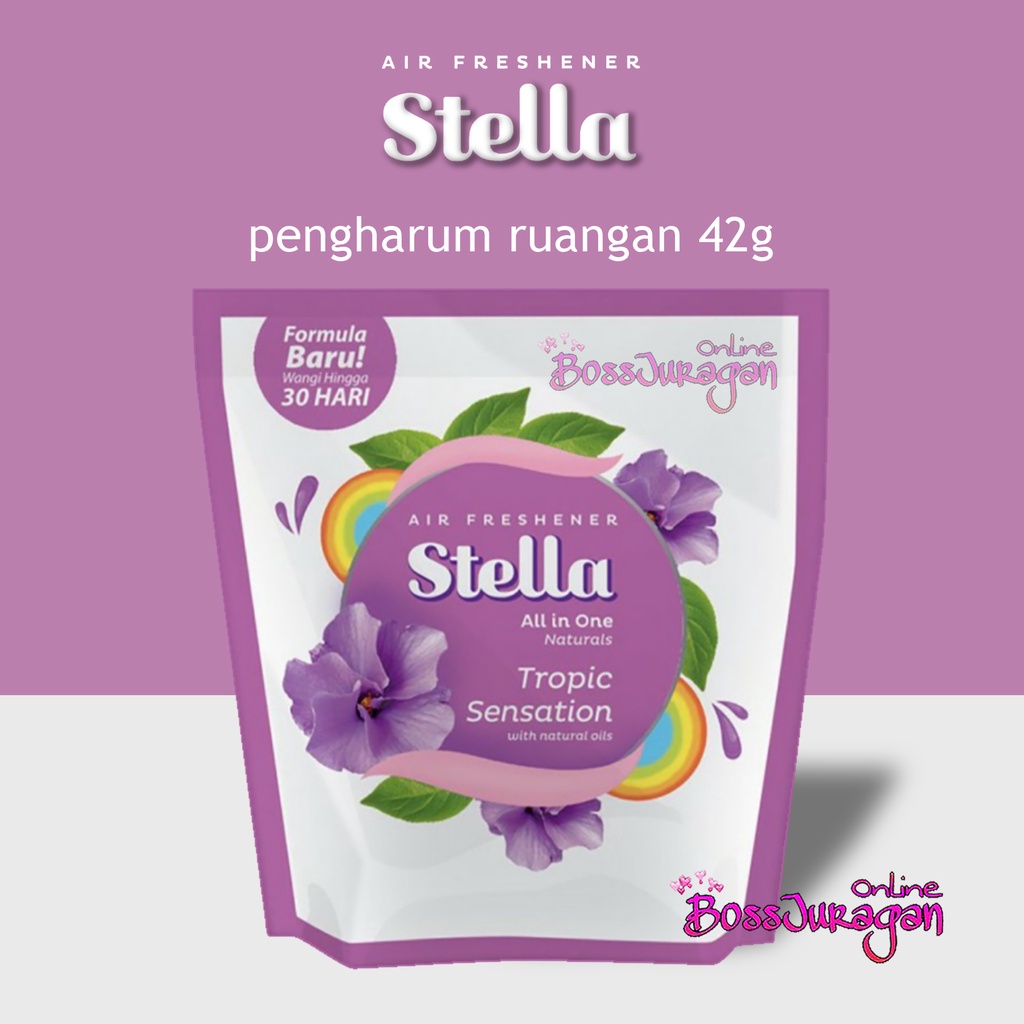 (BOSS) STELLA Pengharum Ruangan | Stella Air Freshener All in One - Stella All in One 42g