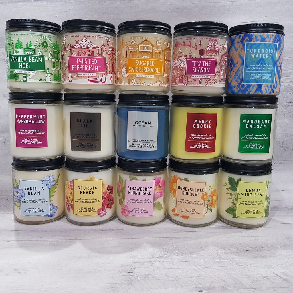 Bath & Body Works 1 wick candle/BBW 1 wick candle