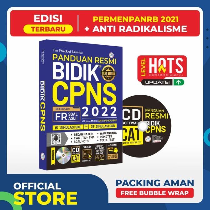 BUKU SOAL CPNS  Buku Panduan Resmi Bidik CPNS 2021 - 2022
