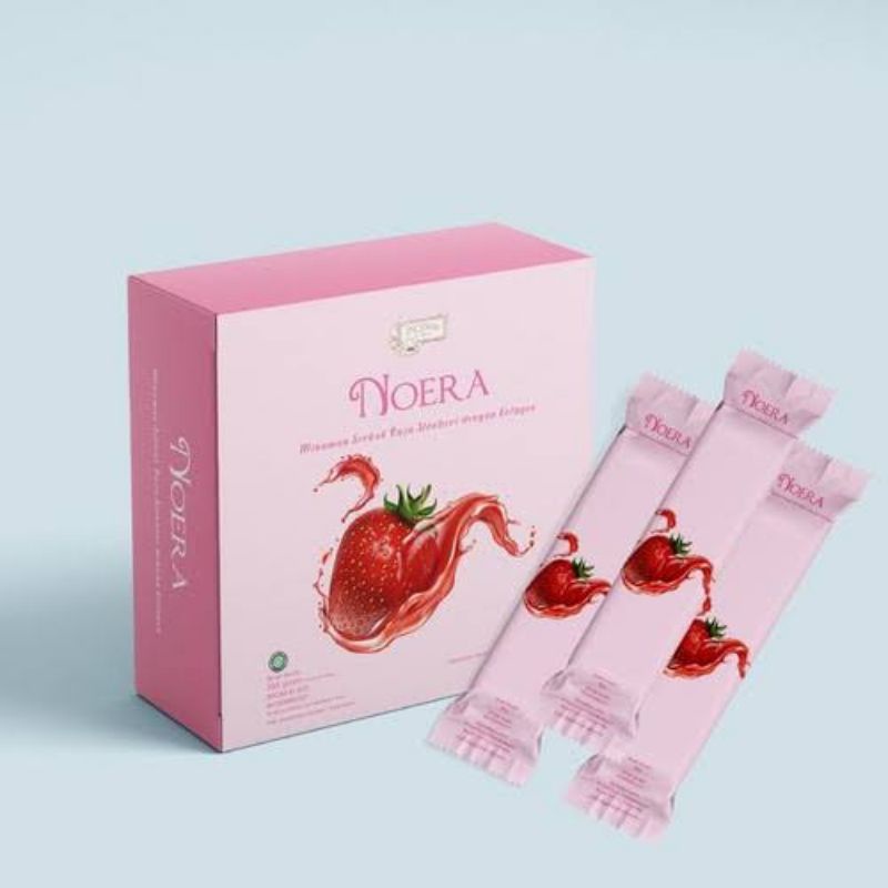 Jual Noera Collagen Drink With Birdnest And Saffron Extract Sachet Shopee Indonesia