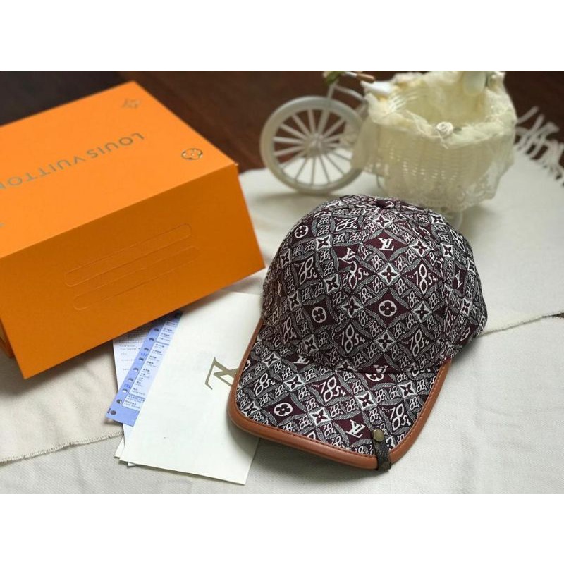 topi pria LV import kualitas mirror