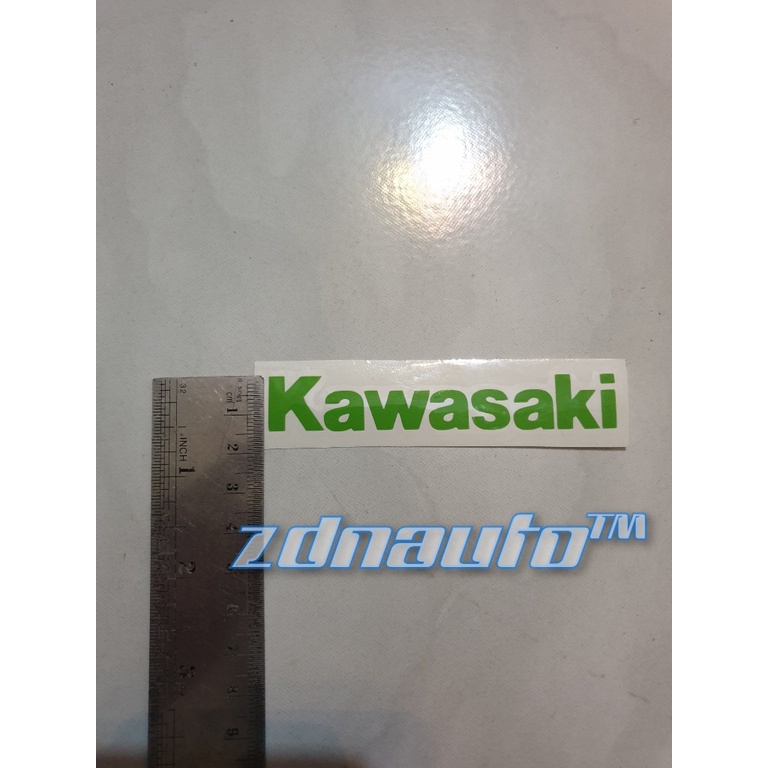 Stiker Cutting Kawasaki Ukuran Kecil Mini / Sticker Kawasaki Berkualitas Terbaik Termurah / Stiker O