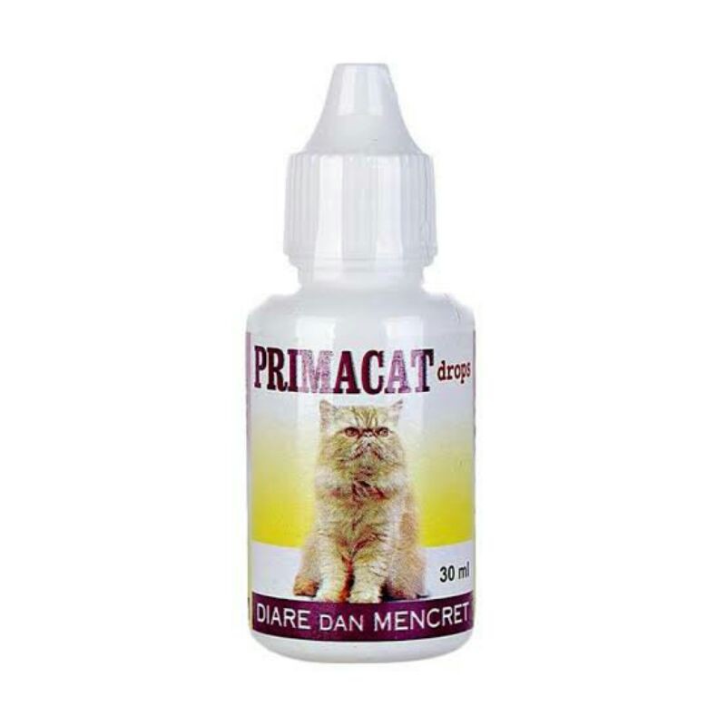 Primacat 30 ml Obat Diare Mencret Hewan l Obat Diare Kucing l Antibiotik Hewan