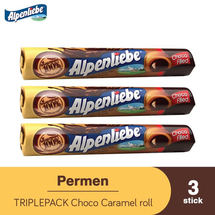 

TRIPLEPACK Alpenliebe Choco Caramel roll FS