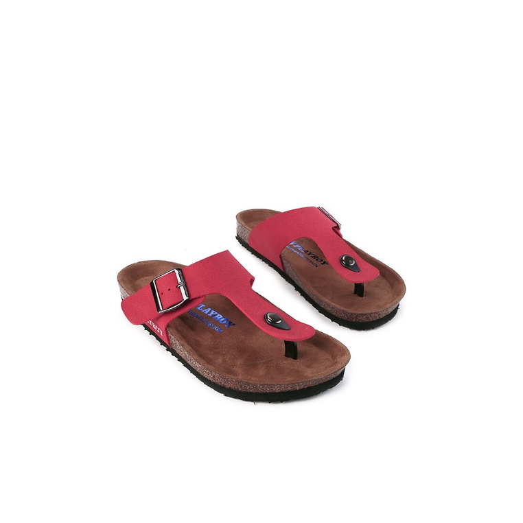 SANDAL JEPIT PLAYBOY PRIA ORIGINAL CASUAL BRANDED ASLI MERAH PL14