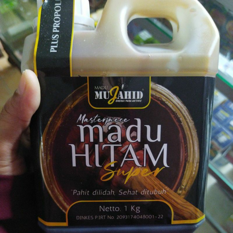 

Madu Hitam Super Mujahid madu pahit 1 kg