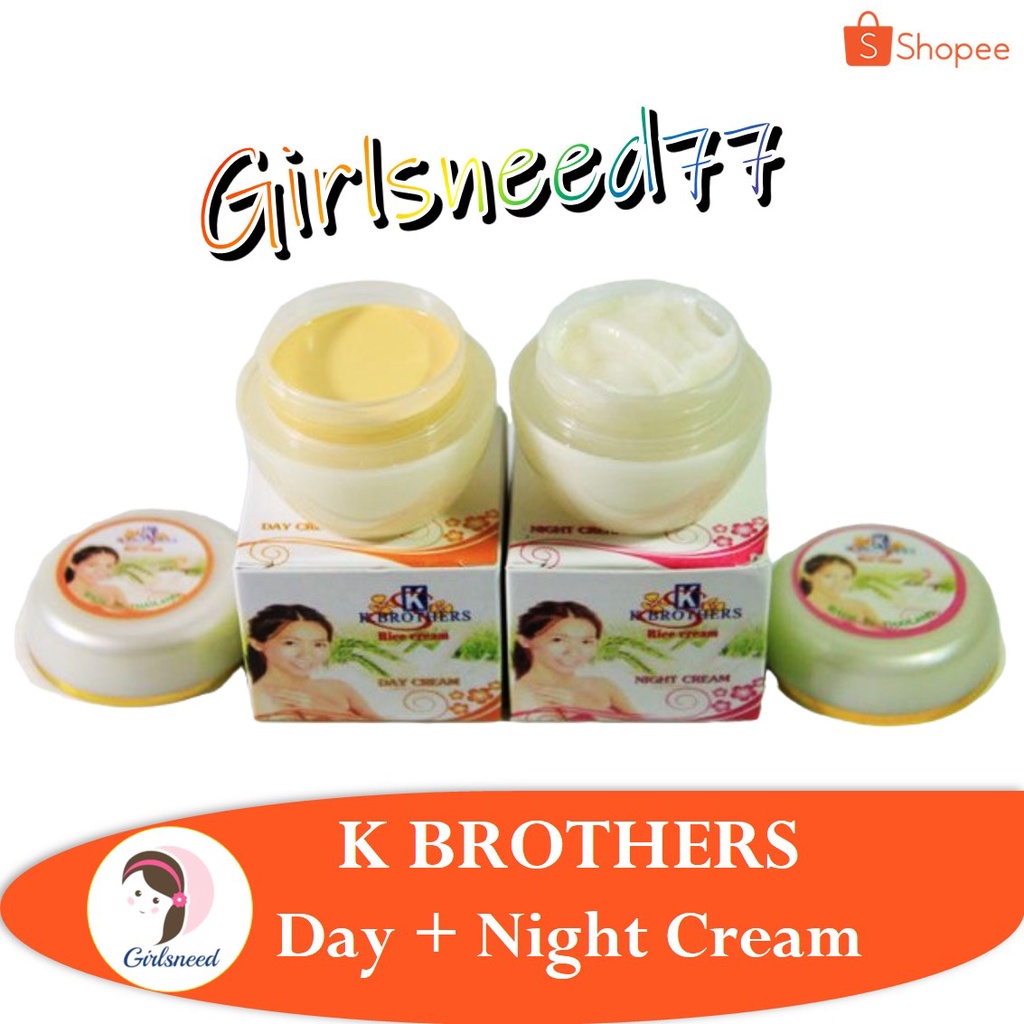 K BROTHERS Day &amp; Night Cream GIRLSNEED77