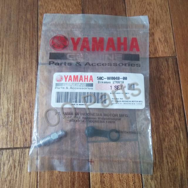 BAUT NEPEL ANGIN 50C KALIPER BELAKANG - CALIPER REM ASLI YAMAHA