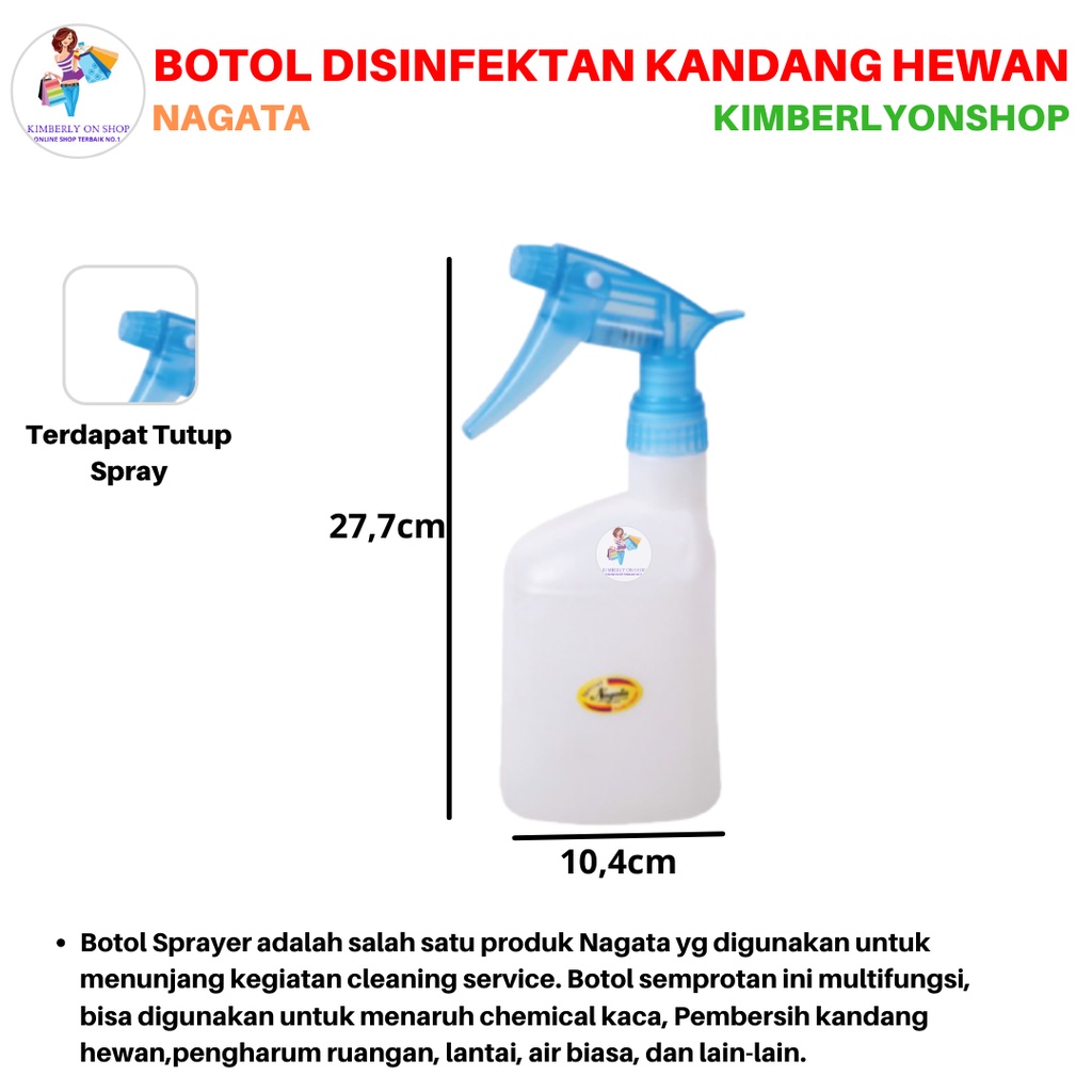 Disinfektan kandang Pembersih Kandang hewan Nagata