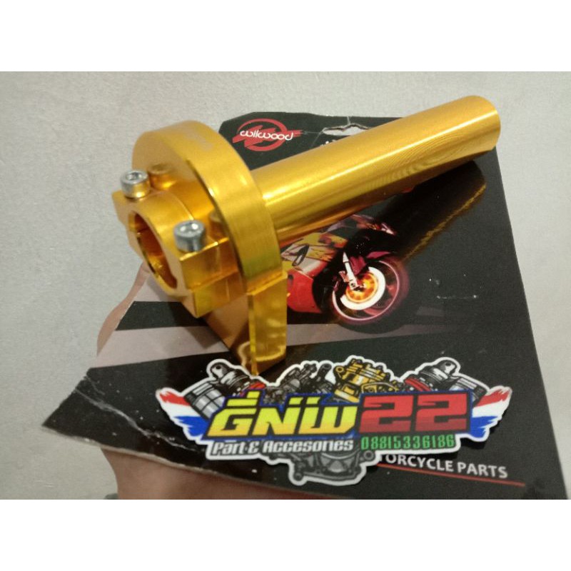 Selong song gas aktif 2 cabang kabel 2 wilwod