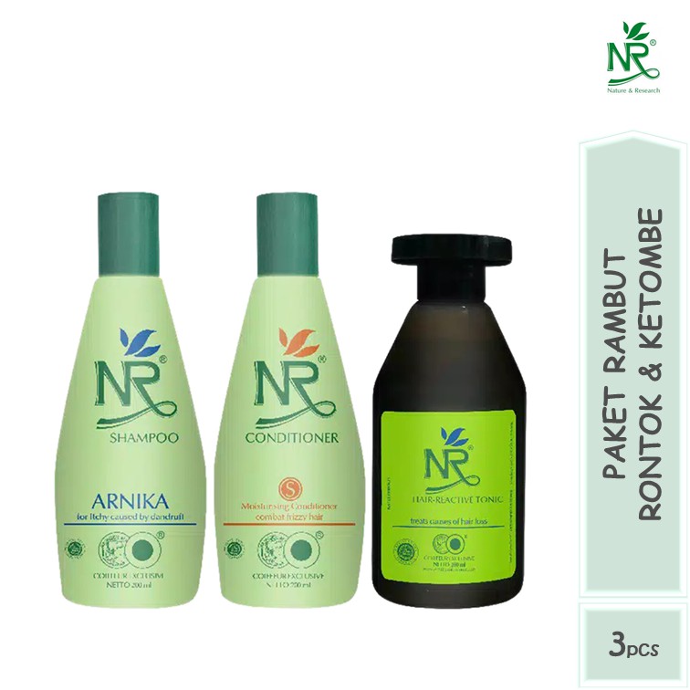 NR - Paket Rambut Rontok dan Berketombe-Paket RoKe 3