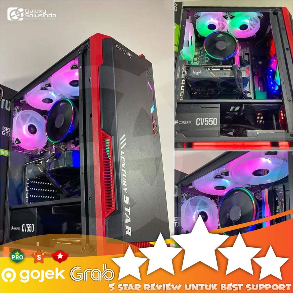 PC RAKITAN COMPUTER9 GAMING DESAIN SPEC SULTAN No.9