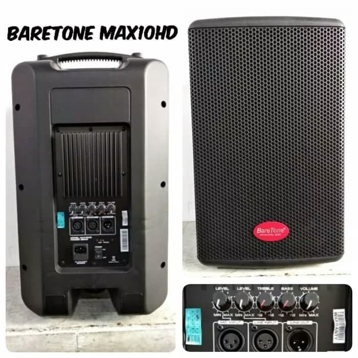 Speaker Aktif 10 inch Baretone Max-10HD Speaker Aktif 10 inch MAX10HD