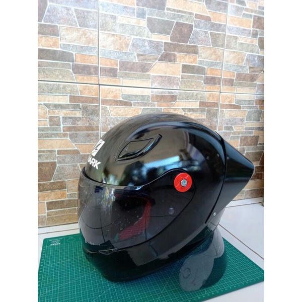 helm repaint ala2 shark solid black