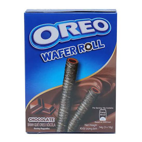 

OREO WAFER ROLL CHOCOLATE 54GR