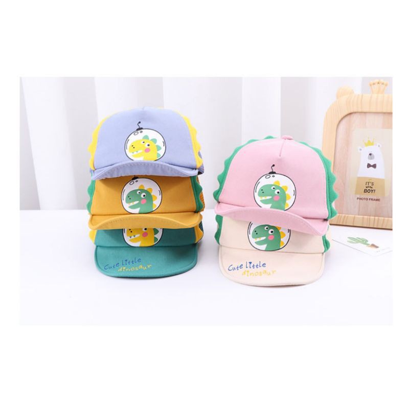 Topi Baseball bayi Dino baby cap Dinosaur import