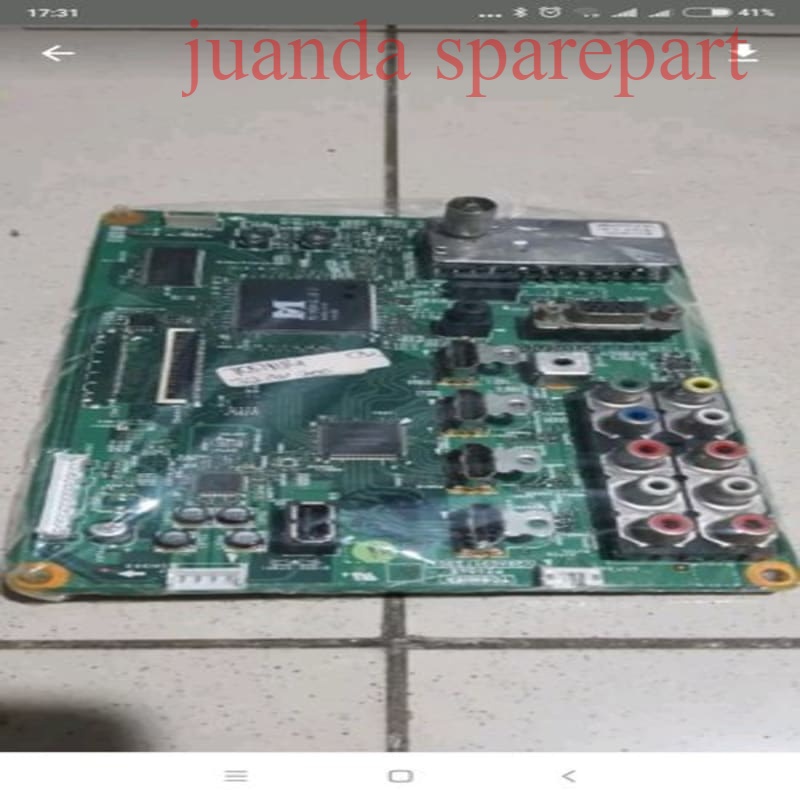 MB - mainboard - mesin tv lcd Toshiba TH 32AV700E - 32AV700 E .