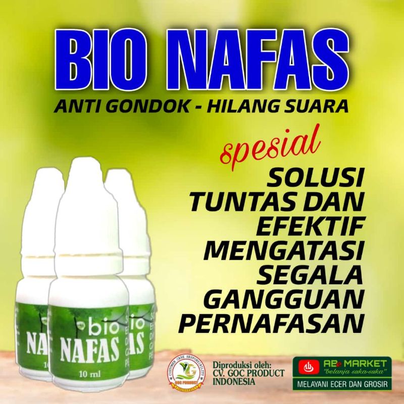 BIO NAFAS Solusi gangguan pernafasan burung