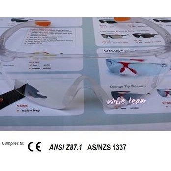 Kacamata Kings Ky 1151 Clear Smoke Lens,Safety Glass King Ky1151