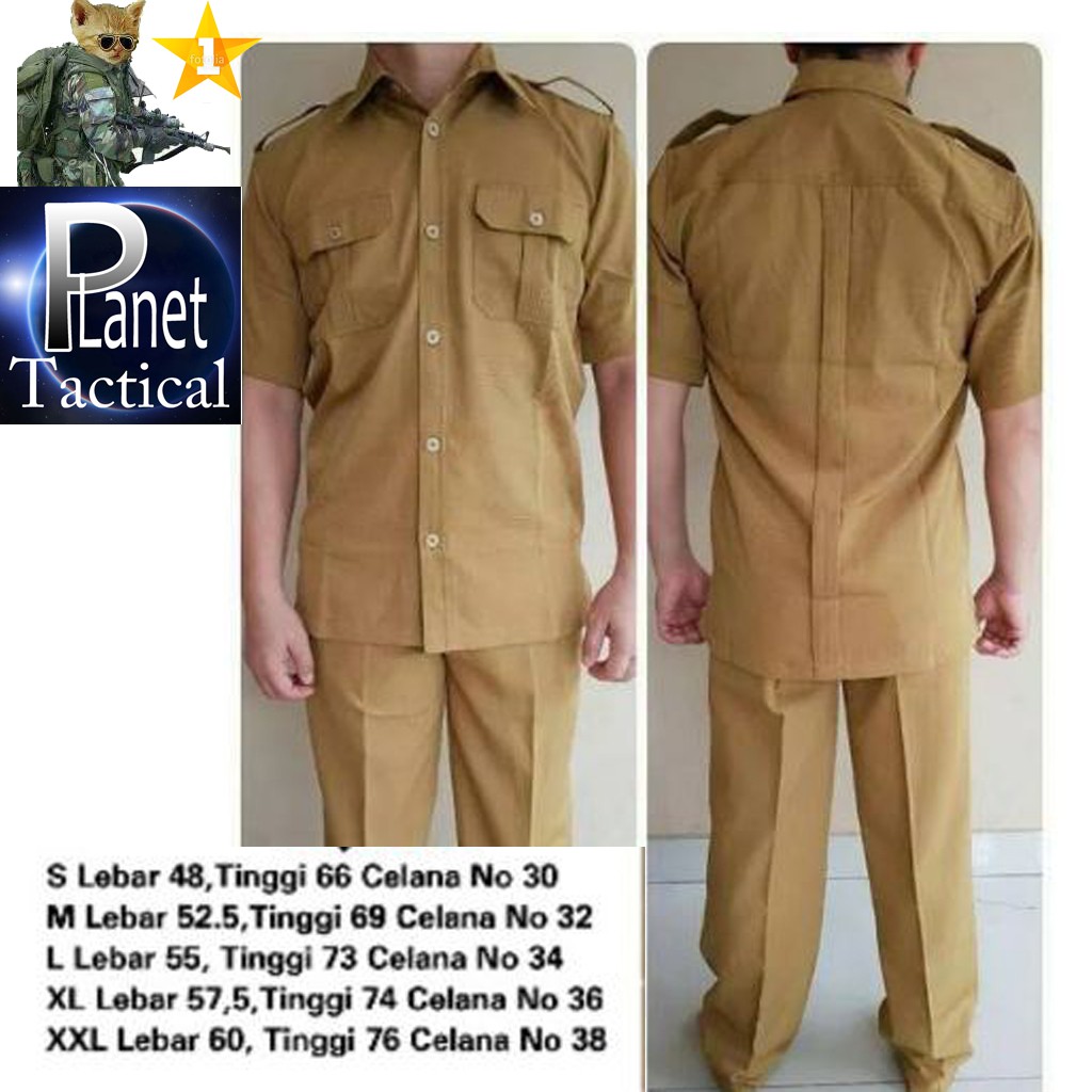 GROSIR BAJU SETELAN SERAGAM PDH PNS