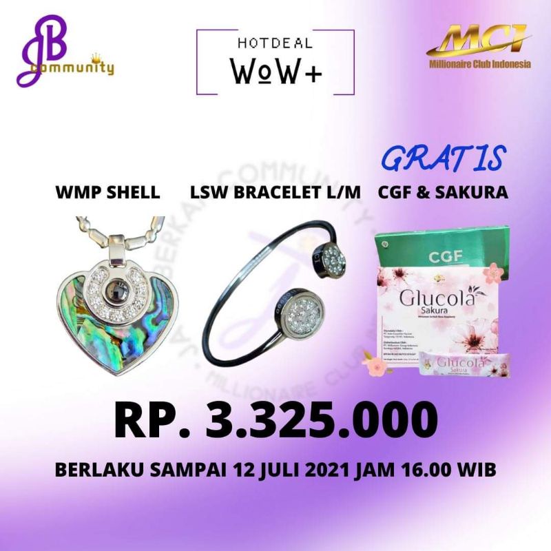 (Terbaru)Paket Ekonomis khusus bulan juli|Produk kesehatan Asli MCI|