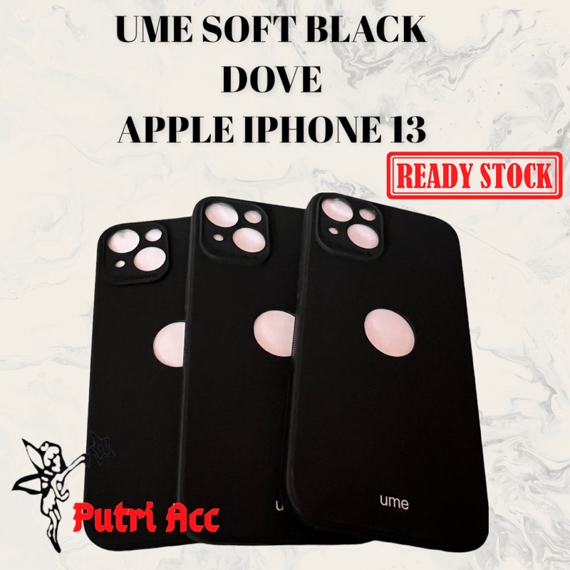 APPLE IPHONE 13 SOFTCASE SILIKON UME BLACK DOVE PROTECTION APPLE IPHONE 13