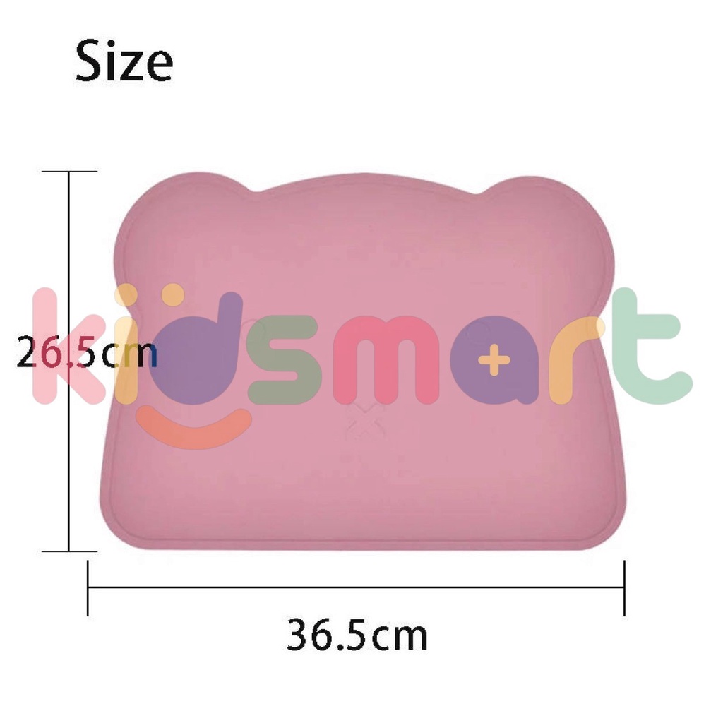 KIDSMART Premium Silicon Placemat / Tatakan Silikon Bayi / Tatakan Makanan Bayi