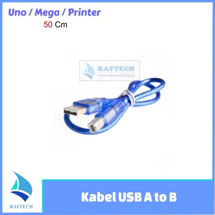 Kabel USB A to B - kabel usb printer - Arduino UNO - MEGA 50 cm