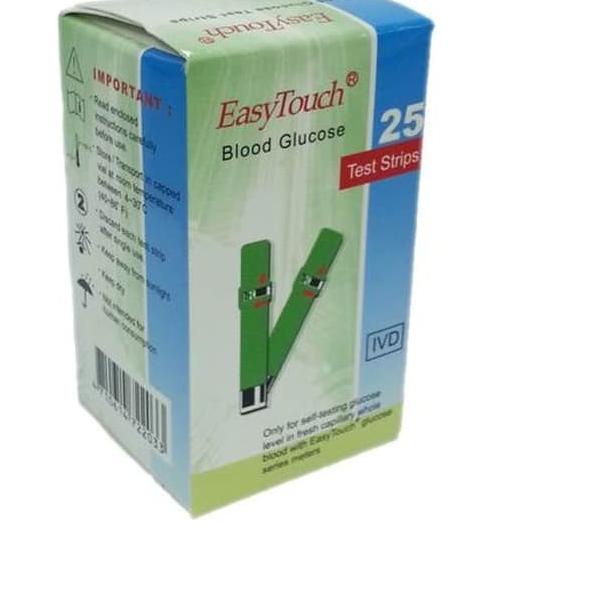 - Easy Touch Gula / Easytouch Glucose Test Strip 25