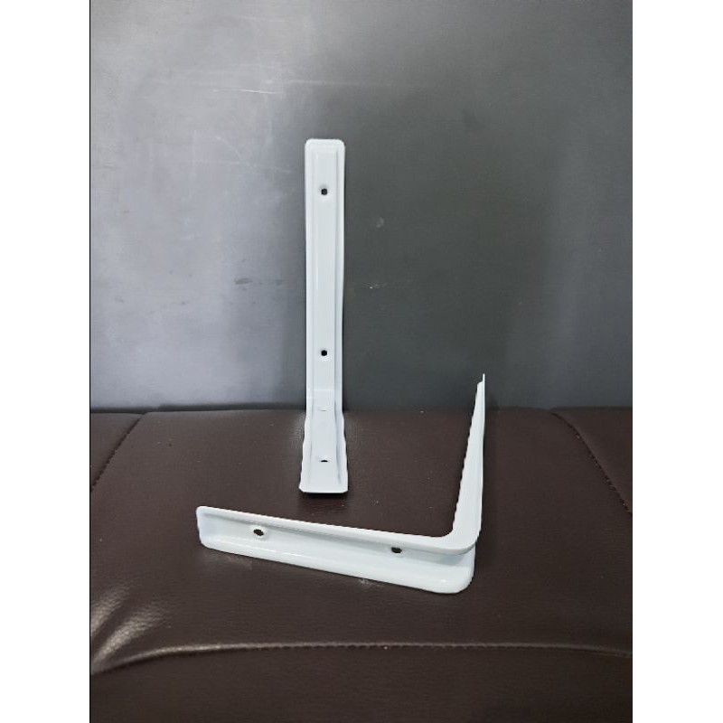 Siku rak L 82 x 120 Putih / Shelf Bracket White Harga per Pcs (F646)