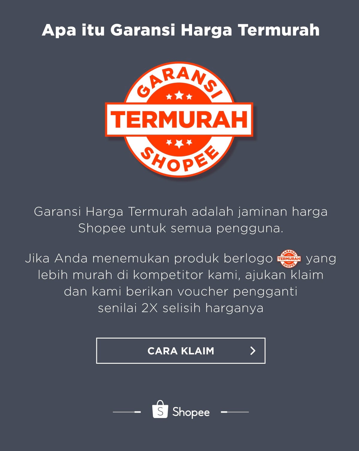 Garansi Harga Termurah Garansi Harga Termurah