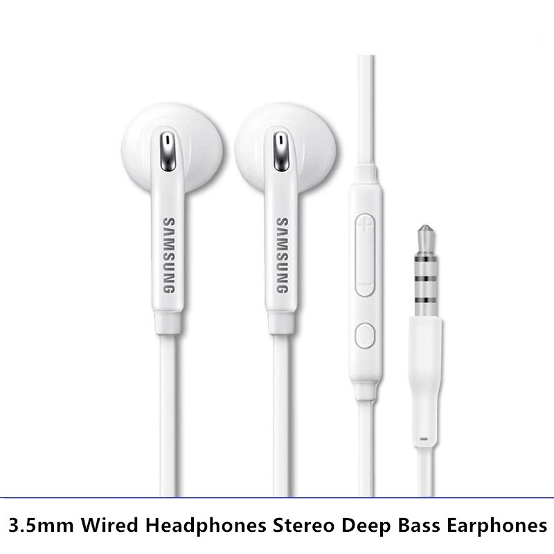 Earphone Stereo Deep Bass Kualitas Tinggi Dengan Kabel Jack 3.5mm