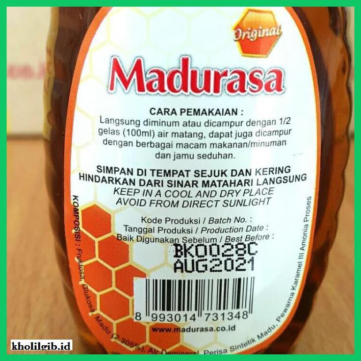 

MADU-MINUMAN- MADURASA MADU ORIGINAL 150GR -ASLI-BUKAN-KAWE-KAWE-