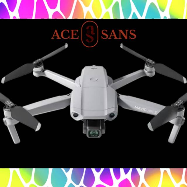 GRATIS ONGKIR | DJI Mavic Air 2 Fly More Combo Drone Quadcopter UAV 48MP Camera 4K 3-Axis Gimbal