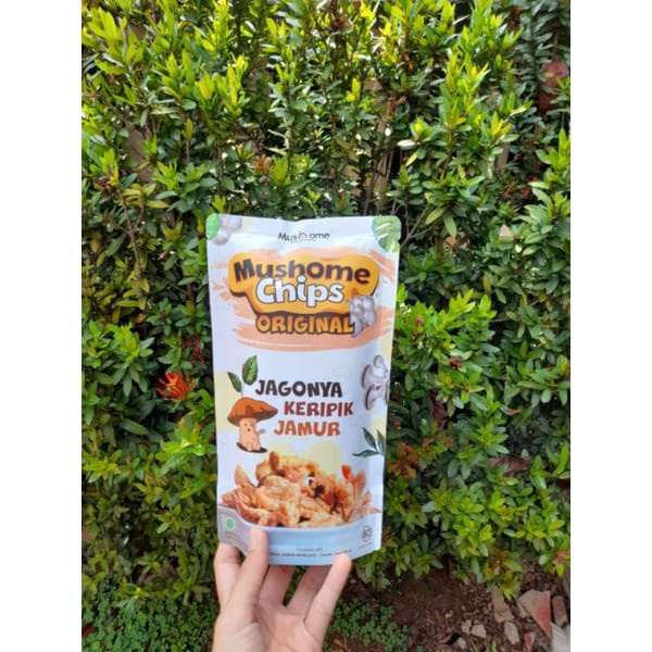 

Keripik Jamur Tiram Mushome Chips Plant Based Snack